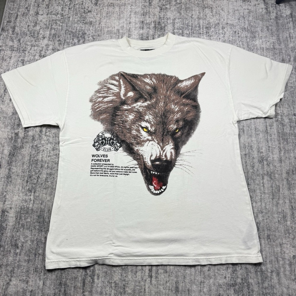 Darc Sport Premium Vintage Next of Kin T-Shirt Size XL Wolves NFGU Oversized Gym